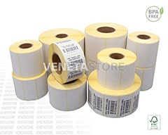 Rotoli Etichette Adesive 50 x 30 in carta Termica - 30 Bobine da 1000 Etichette Image 1