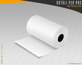 Rotoli in carta termica per POS