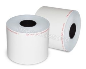 Rotoli carta termica adesiva