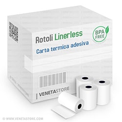 Rotoli Termici Adesivi Linerless