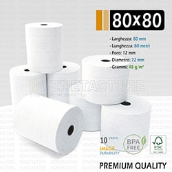 Rotoli Cassa 80x80