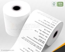 Rotoli carta termica 62x50 per Bilancia mm 62 x 50 metri - Foro 12 (50 pz.) Image 2