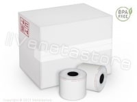 Rotoli carta termica adesiva 57 mm x 15 m - Foro 12 (Conf. 50 pz.) Image 0