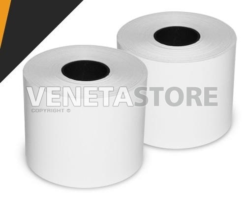 Rotoli carta termica 80x80  diametro 80 mm, foro 25 mm, 104 g