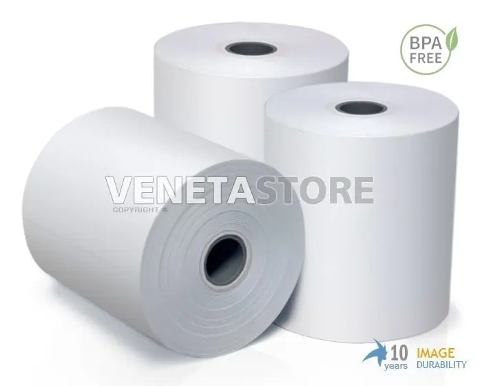 Rotoli in Carta Termica Omologata 57x35 metri Venetastore