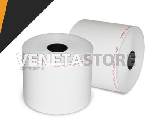 Blister 10 rotoli bilancia carta termica BPA free NVCSF 62,5mm x 30mt  Ø50mm